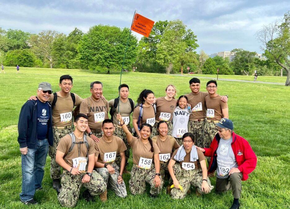 Bataan Memorial Death March on the Potomac draws nearly a hundred participants